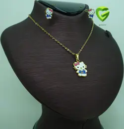 نیم ست کودک ابی کد 304