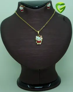 نیم ست بچه گانه قرمز کد297