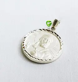 آویزنقره شمایل2 کد 290