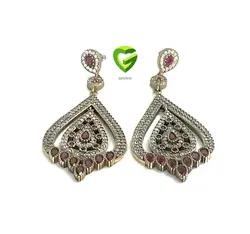 گوشواره نقره عثمانی کد275