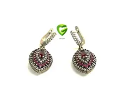 گوشواره نقره عثمانی 2کد277