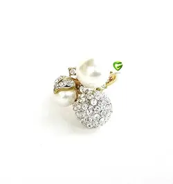 انگشترمرواریدبرگ توپ کد 254