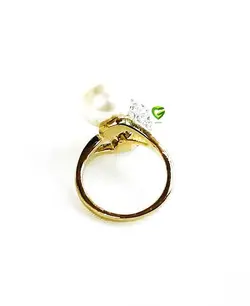 انگشترمروارید وتوپی کد 251