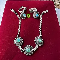 سرویس نقره فیروزه7 کد244