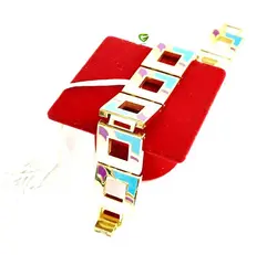 دستبنداستیل مربع کد 168