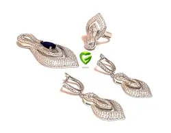 نیمست نقره کبود کد104