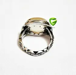 انگشترنقره مردانه زرد کد101