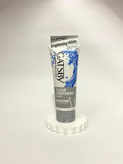 فوم شستشو صورت گتسبی طوسی مدل Brightening White اصلی - ازگند بیوتی