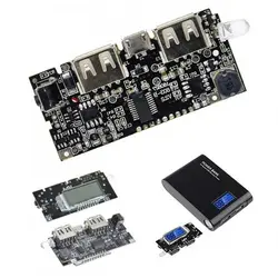 ماژول پاور بانک نمايشگر دار با 2 خروجي USB 