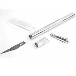 کاتر قلمي ريلايف مدل RELIFE RL-101E همراه با 6 عدد تيغ يدک 