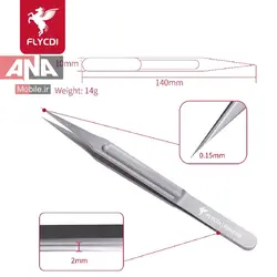 پنس نوک تيز سرصاف مدل ZIS AAA-14