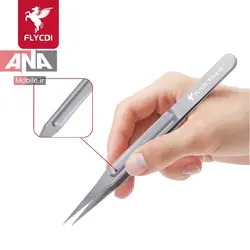 پنس نوک تيز سرصاف مدل ZIS AAA-14
