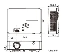 ویدئو پروژکتور NEC 342X