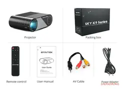 ویدئو پروژکتور قابل حمل بینتیک Byintek K9 Multi-screen