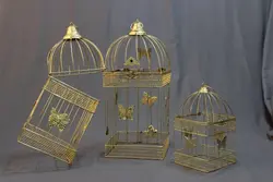 دکور قفس چهارگوش سوپر طلایی
