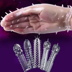 کاندوم خاردار سیلیکونی ژلاتینی جنس نرم و لطیف درجه 2