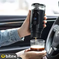 دستگاه اسپرسو ساز شارژی قابل حمل CF-1801BGC | فروشگاه اینترنتی لوازم جانبی دیجیتال بیتکس | Bitex