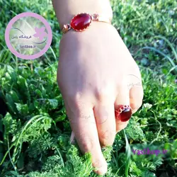 سریس مسی سنگ لعل قرمز