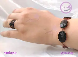 سرویس مسی سنگ عقیق سیاه