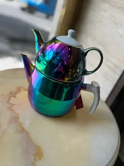 کتری قوری لوله ای 7 رنگ اوبرون