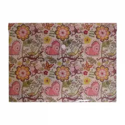 پوشه پاپکو دکمه دار و طرح دار A4