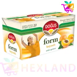 دمنوش زردآلو دوغوش 20 عددی - فروشگاه اینترنتی هگز لند