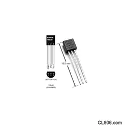 سنسور دما DS18B20 سه پایه