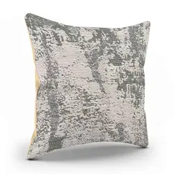 کوسن مربعی پتینه شاین دودی زیتونی