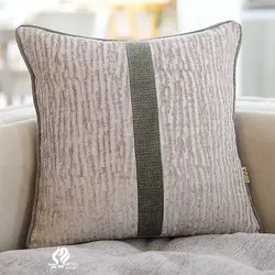 ست کوسن 5 عددی طرح زمرد فیلی و سبز سدری