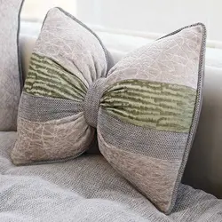 ست کوسن 5 عددی طرح زمرد فیلی و سبز سدری