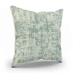 کوسن مربعی پتینه شاین سفید نقره ای