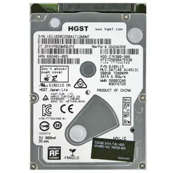 هارد لپ تاپ 320 گیگابایت HGST Sata 5400RPM-Refurbish |⭐ گارانتی | تک گستر