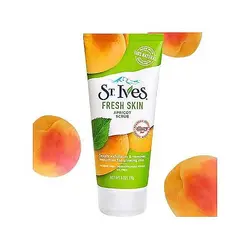 اسکراب صورت ST.IVESسنت ایوز  مدلFRESH SKINزردآلو حجم170گرم  اصل تاریخ انقضا طولانی