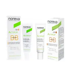 کرم ضدجوش NOREVA نوروا مدل ACTIPUR BB CREAM LIGHT اکتی پور حجم30ميلي ليتر (با ضمانت اصالت کالا-ساخت فرانسه-تاریخ انقضا طولانی) - فروشگاه اینترنتی زیبارو آنلاین