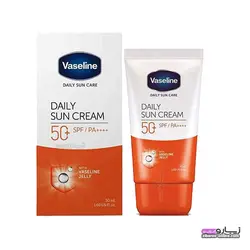 کرم ضدآفتاب VASELINEوازلین مدلDAILY SUN CREAM SPF50 حجم50ml   (اصل کره جنوبی-تاریخ انقضا طولانی)