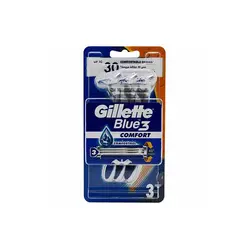 خودتراش ژیلت مدل BLUE3 بسته 3عددی  اصل آلمان