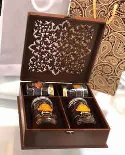 پک عسل طرح منبت ساده