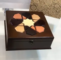 پک عسل طرح منبت رنگی