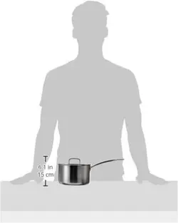 قابلمه برند CUISINART |مدل MCP193-18N| قابلمه| ماهیتابه |سه لایه ضد زنگ|2.84 لیتر|زمان تحویل 3 تا 4 هفته کاری