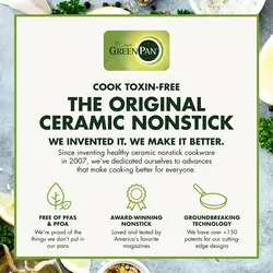 سرویس قابلمه 12 پارچه برند GreenPan|مدل‎CC005227-001| قابلمه| ماهیتابه| سرامیکی|مشکی|زمان تحویل 3 تا 4 هفته کاری