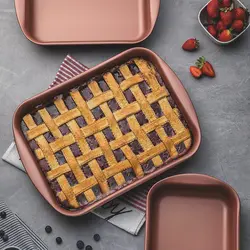 سرویس ماهیتابه 3 پارچه برند Korkmaz|مدل 27899/038 |Vermont |ظروف آلومینیومی با پوشش نچسب مسی|استارفلون مکس داخلی و گرافیت بیرونی|22، 28، 34 سانتی متر|خاکستری|زمان تحویل 2 تا 3 هفته کاری