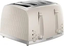 توستر 4 خانه Russell Hobbs مدل 2607 | طرح لانه زنبوری| زمان تحویل 2 تا 3 هفته کاری