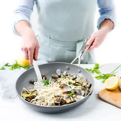سرویس قابلمه 11 پارچه برند GreenPan|مدل ‎CC000675-001| قابلمه | ماهیتابه |سرامیکی|Valencia Pro|بدون سموم ظروف فلزی|نچسب |خاکستری |زمان تحویل 2 تا 3 هفته کاری