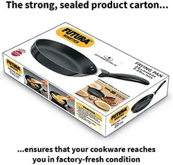 ماهیتابه برند Hawkins |مدل Q11|ماهیتابه نچسب|با درب فولادی| 22 سانتی متر| ضخامت 3.25 میلی متر| 1 لیتر| مشکی|Futura|زمان تحویل 2 تا 3 هفته کاری