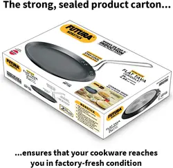 ماهیتابه برند Hawkins |مدل IQ45 | پایه سازگار با گاز القایی| تخت| نچسب| 26 سانتی‌متر |ضخامت 4.88 میلی‌متر| مشکی|زمان تحویل 2 تا 3 هفته کاری