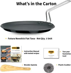 ماهیتابه برند Hawkins |مدل IQ45 | پایه سازگار با گاز القایی| تخت| نچسب| 26 سانتی‌متر |ضخامت 4.88 میلی‌متر| مشکی|زمان تحویل 2 تا 3 هفته کاری