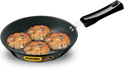 ماهیتابه برند Hawkins |مدل HWS_L05_BLK |ماهیتابه آنودایز سخت بدون درب| Futura |مشکی | 22 سانتی متر| ضخامت 4.06 میلی متر| 1.1 لیتر|زمان تحویل 2 تا 3 هفته کاری