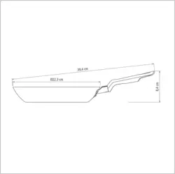 سرویس ماهیتابه 2 پارچه برند Tramontina| مدل 27899106 |ماهیتابه نچسب آلومینیومی|22 سانتیمتری و 28 سانتیمتری|مشکی و قرمز|زمان تحویل 2 تا 3 هفته کاری
