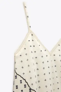 لباس مدل قلاب دوزی شده زارا | ZARA PATCHWORK DRESS | تحویل 2 تا 3 هفته کاری