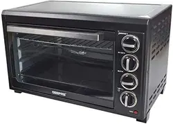 فر برقی برند Geepas|مدل GO4451| ظرفیت 47 لیتری|با جوجه گردان |مشکی| زمان تحویل 2 تا 3 هفته کاری